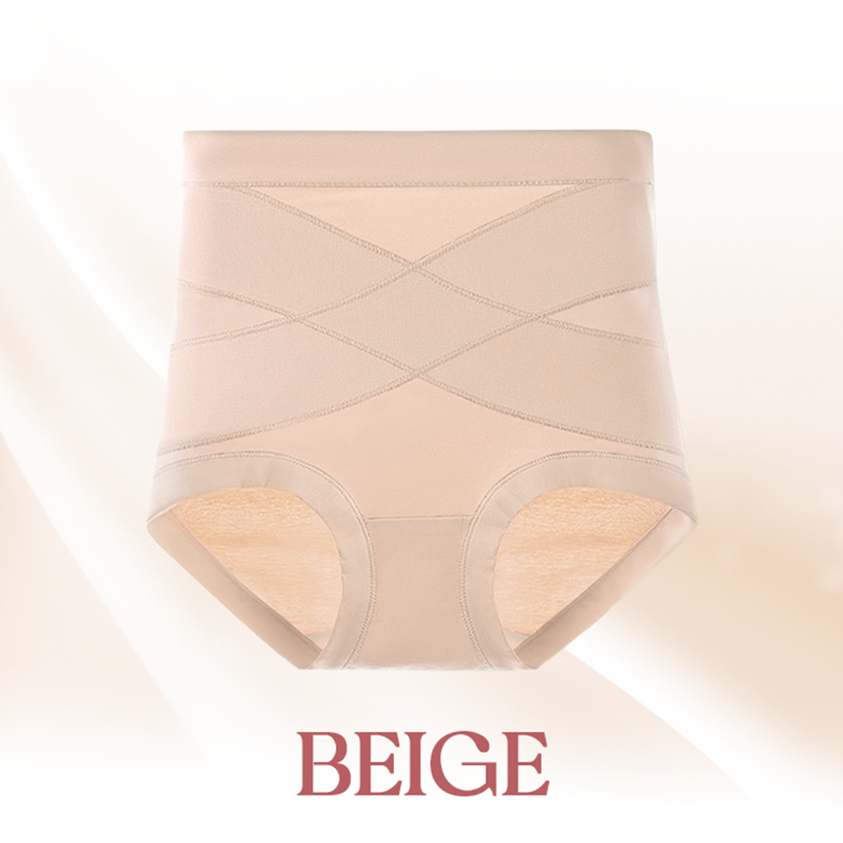 SALE 80% OFF ⏰ High-Waist Cross Abs Shaping Panties