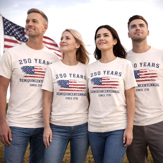 USA Semiquincentennial WN0702001CL Unisex T-shirt