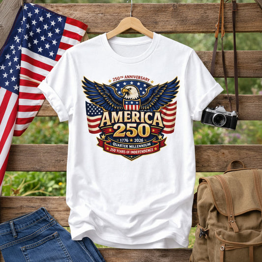 America 250th Anniversary WN2502002CL Unisex T-shirt