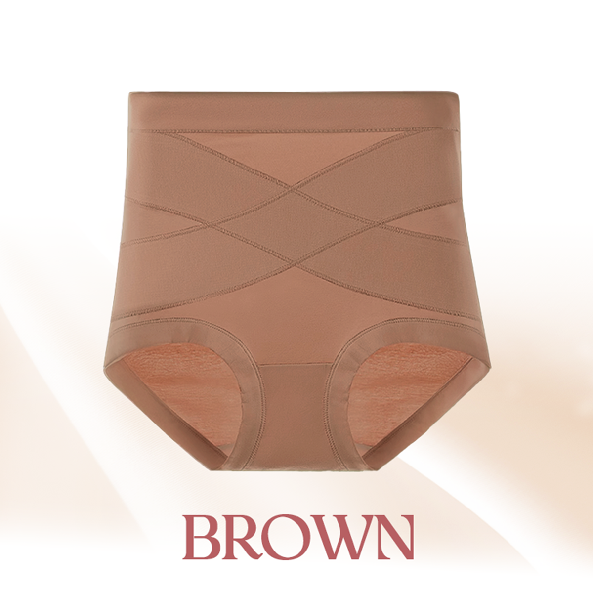 SALE 80% OFF ⏰ High-Waist Cross Abs Shaping Panties