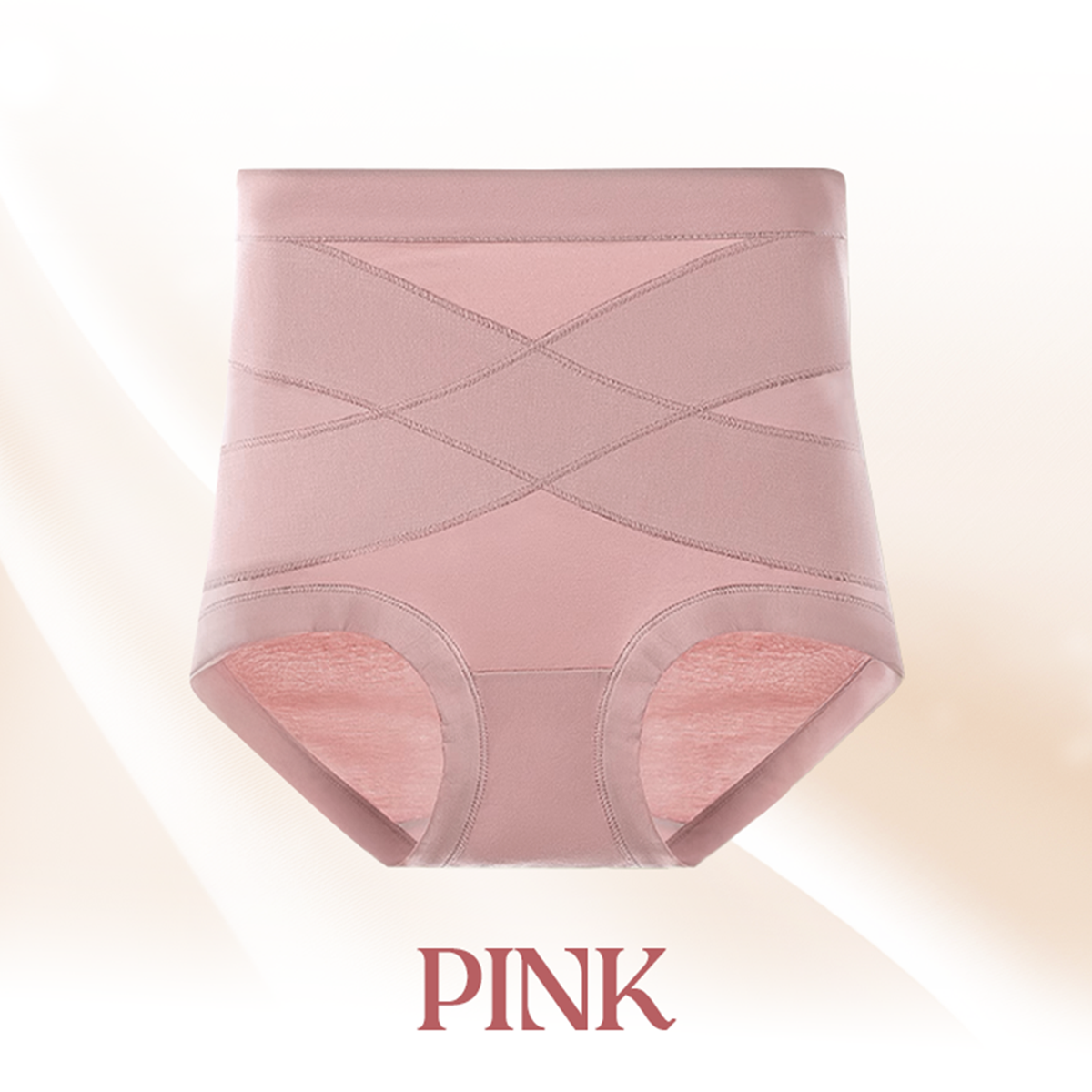 SALE 80% OFF ⏰ High-Waist Cross Abs Shaping Panties