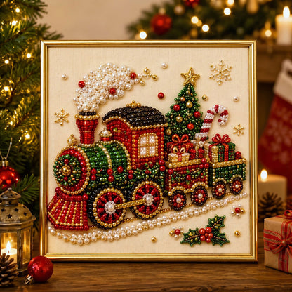 💎DIY Christmas Pearl Diamond Painting Art Kit