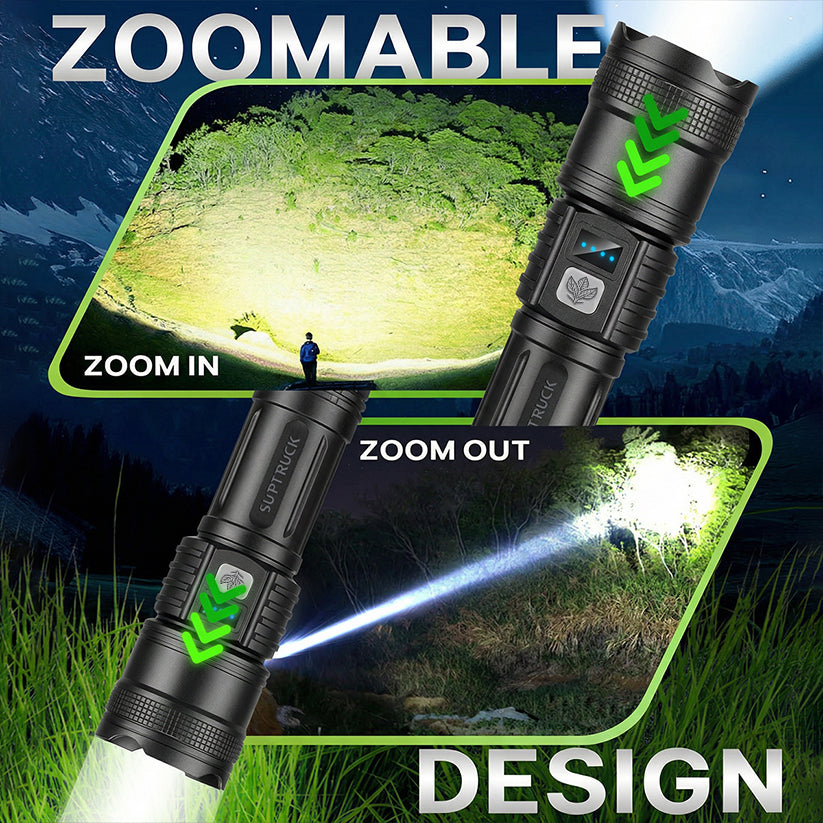 SALE 60% OFF ⏰Super Bright Ultimate Military-Grade Flashlight 🔦  for Outdoor, Hiking & Emergencies