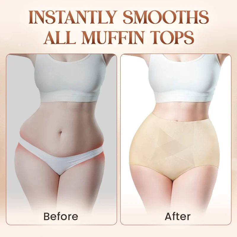 SALE 80% OFF ⏰ High-Waist Cross Abs Shaping Panties