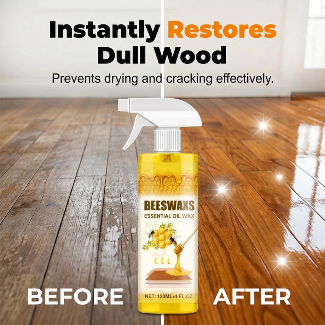🔥SUMMER SALE 60% OFF🔥 ScratchErase Beeswax Floor Spray - Spray, Wipe & Done