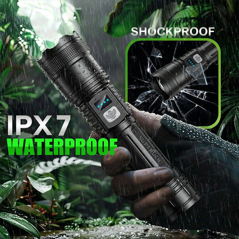 SALE 60% OFF ⏰Super Bright Ultimate Military-Grade Flashlight 🔦  for Outdoor, Hiking & Emergencies