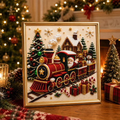 🎄🎅 Premium 3D Pearl Christmas Wall Art Kit