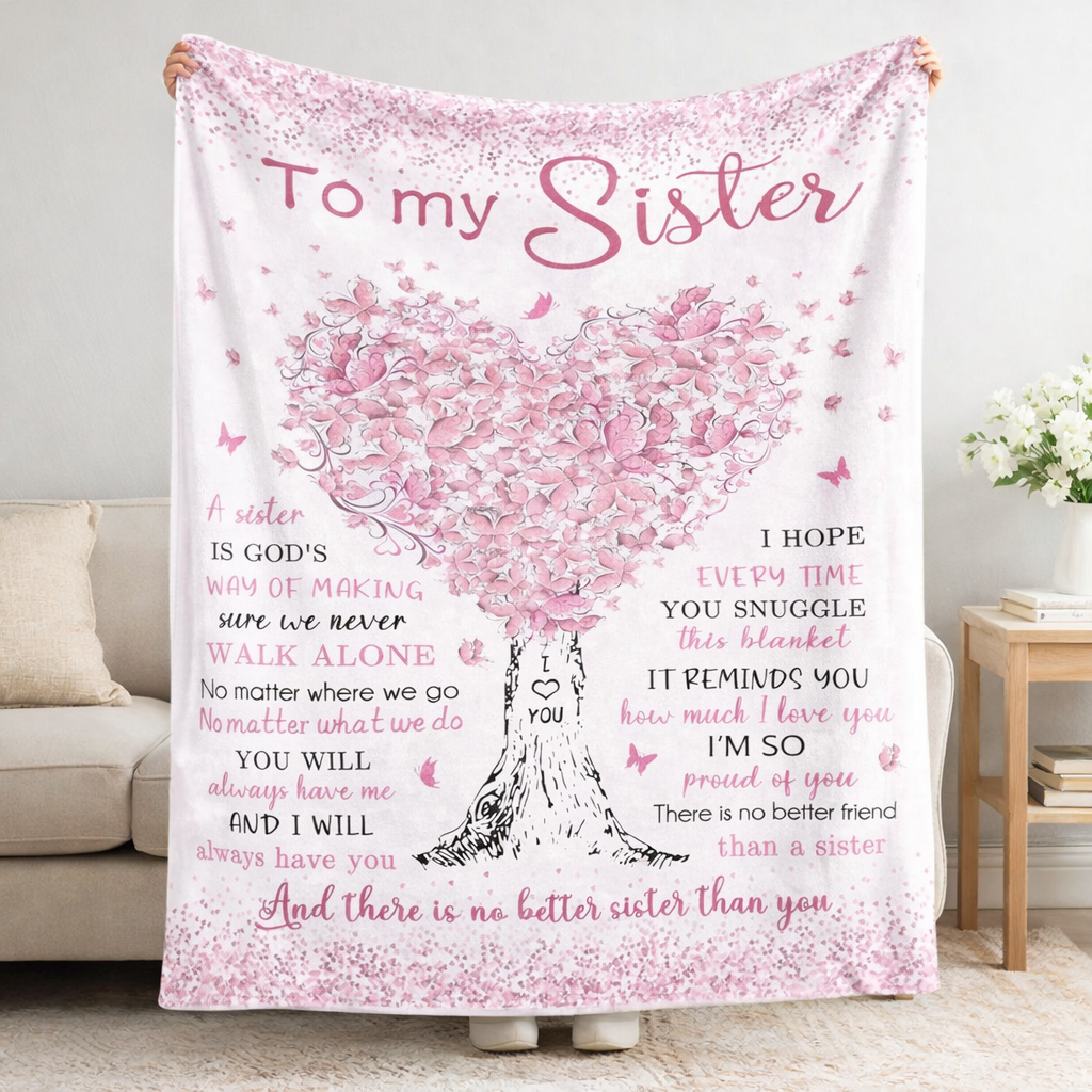 For My Sister CP1202001CL Fleece Blanket