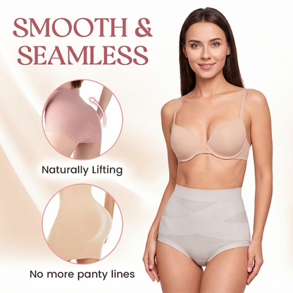 SALE 80% OFF ⏰ High-Waist Cross Abs Shaping Panties