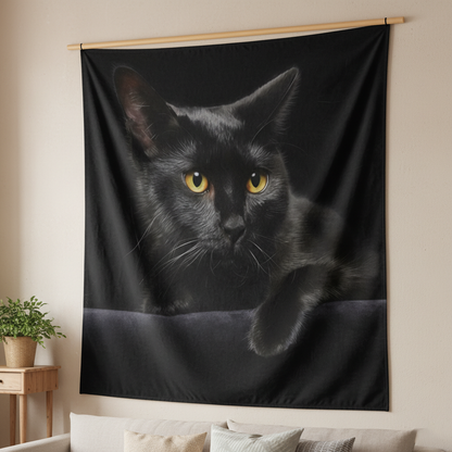 Black Cat WJ2901001CL Fleece Blanket