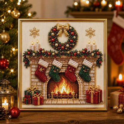💎DIY Christmas Pearl Diamond Painting Art Kit