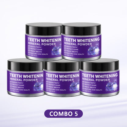 SUMMER SALE 60% OFF🔥 Advanced Mineral Whitening Tooth Powder - Removes Stains, No Sensitivity