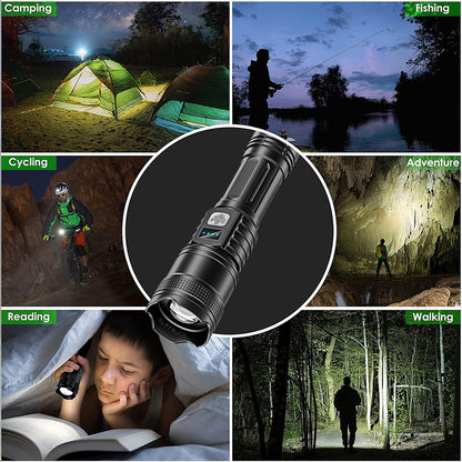 SALE 60% OFF ⏰Super Bright Ultimate Military-Grade Flashlight 🔦  for Outdoor, Hiking & Emergencies