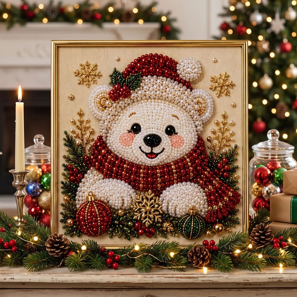 💎DIY Christmas Pearl Diamond Painting Art Kit