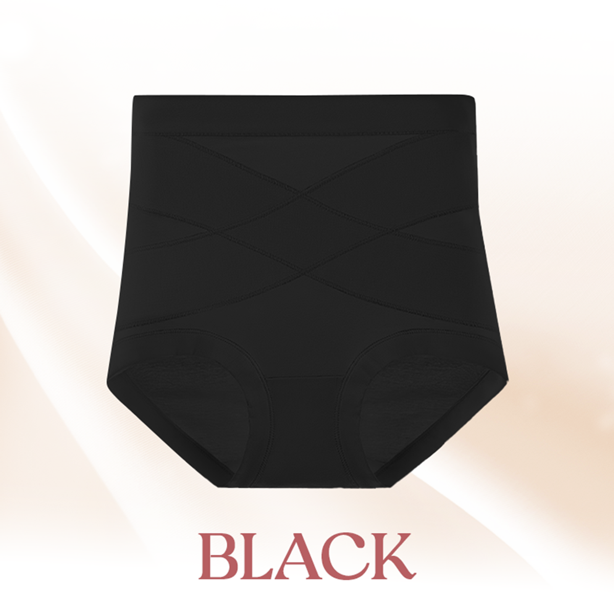 SALE 80% OFF ⏰ High-Waist Cross Abs Shaping Panties