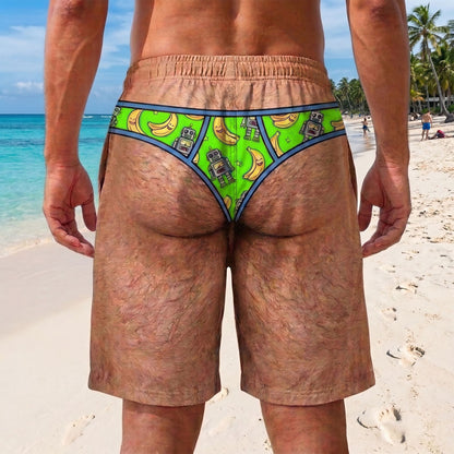 Banana Briefs Joke Shorts WN1307001CL Men's Shorts