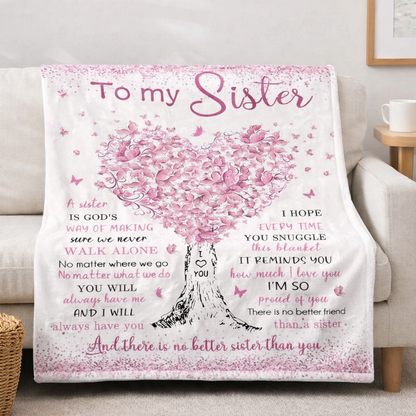 For My Sister CP1202001CL Fleece Blanket