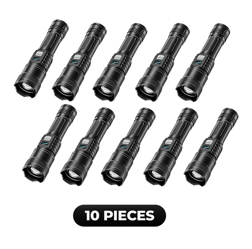 HOT SALE 60% OFF!!⏰  Super Bright Ultimate Tactical Flashlight🔦Military-Grade Durability - Built for Every Emergency Situation
