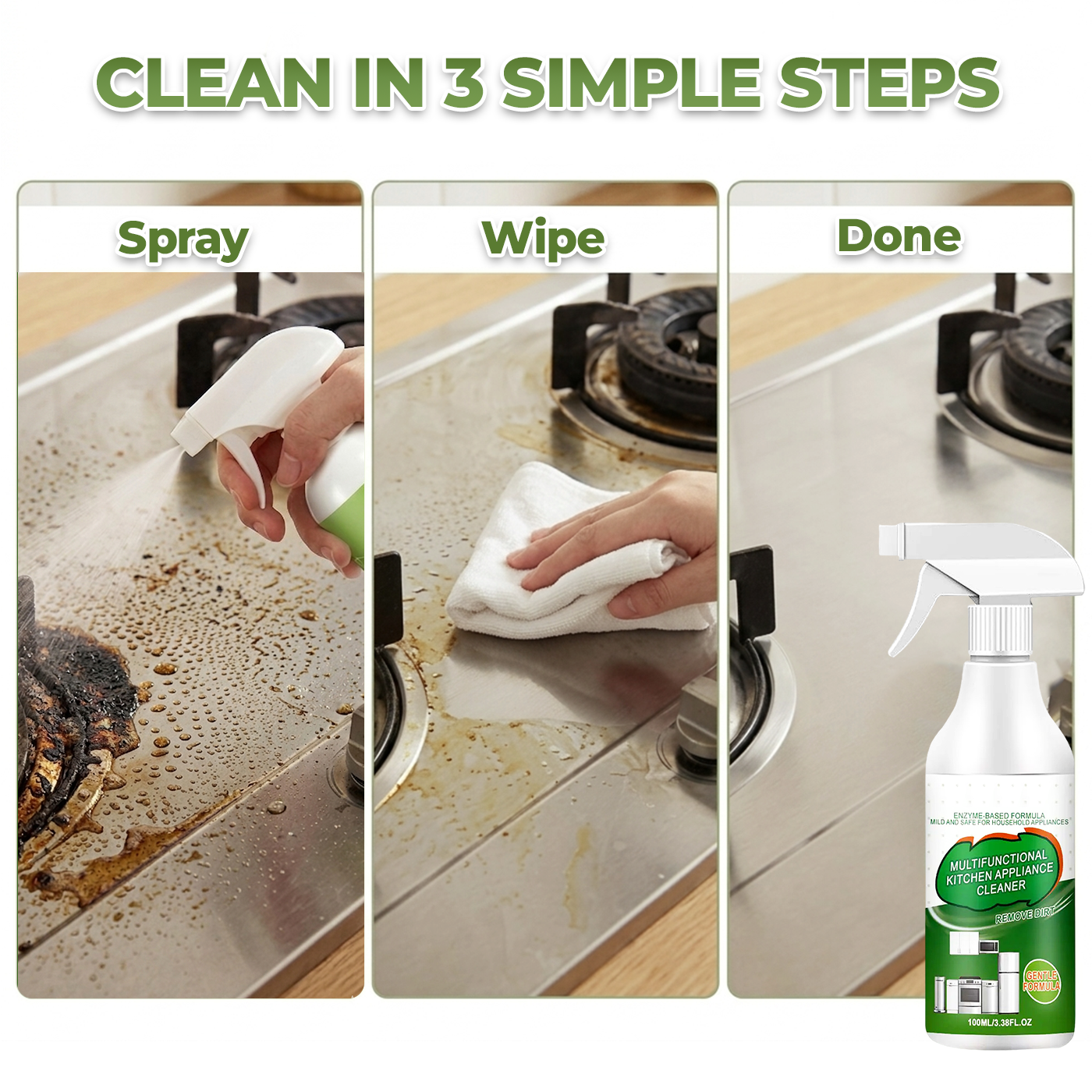Multi-Purpose Enzyme Foam Cleaner