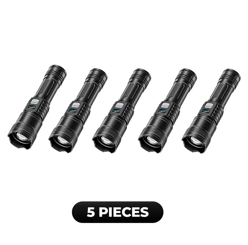 SALE 60% OFF ⏰Super Bright Ultimate Military-Grade Flashlight 🔦  for Outdoor, Hiking & Emergencies