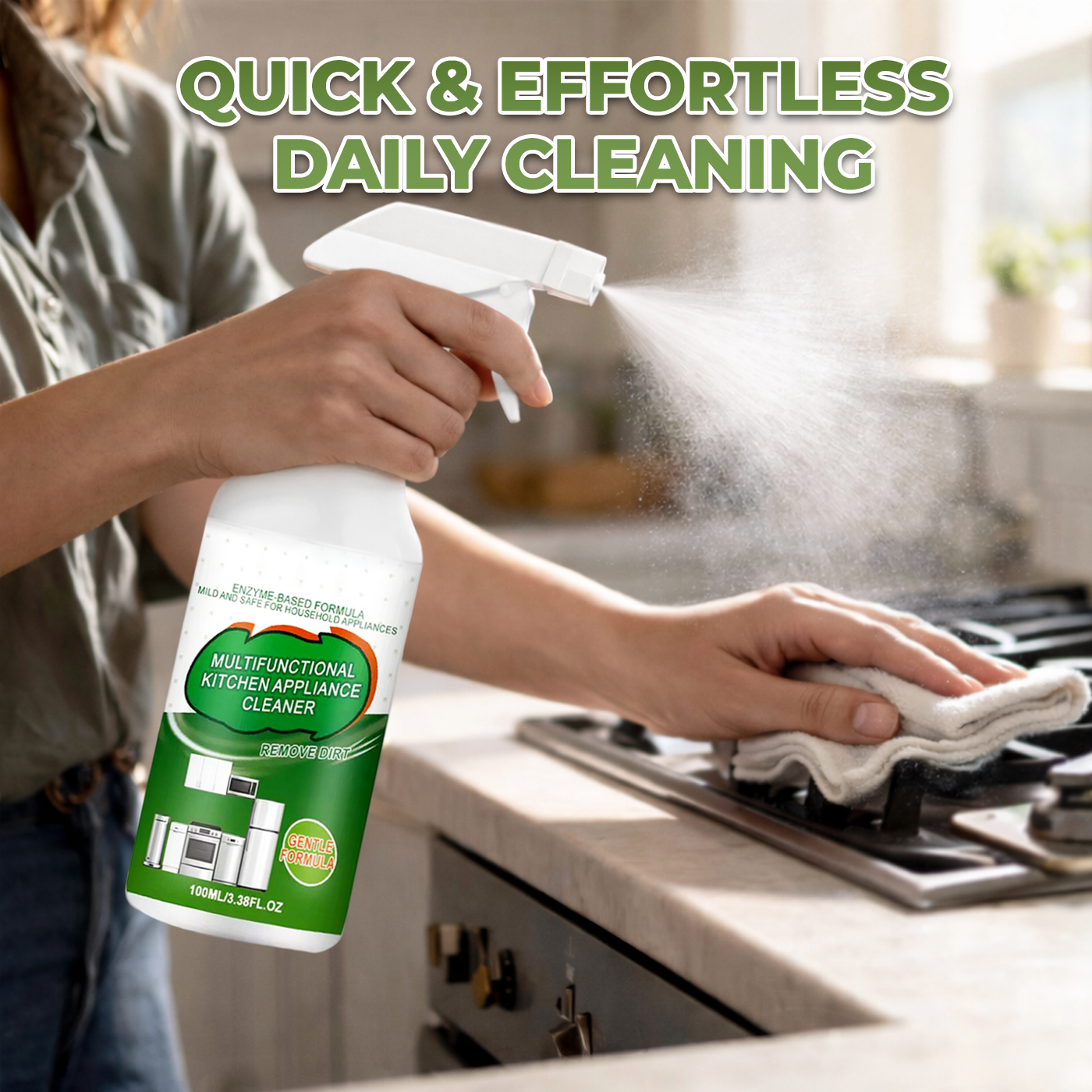 Multi-Purpose Enzyme Foam Cleaner