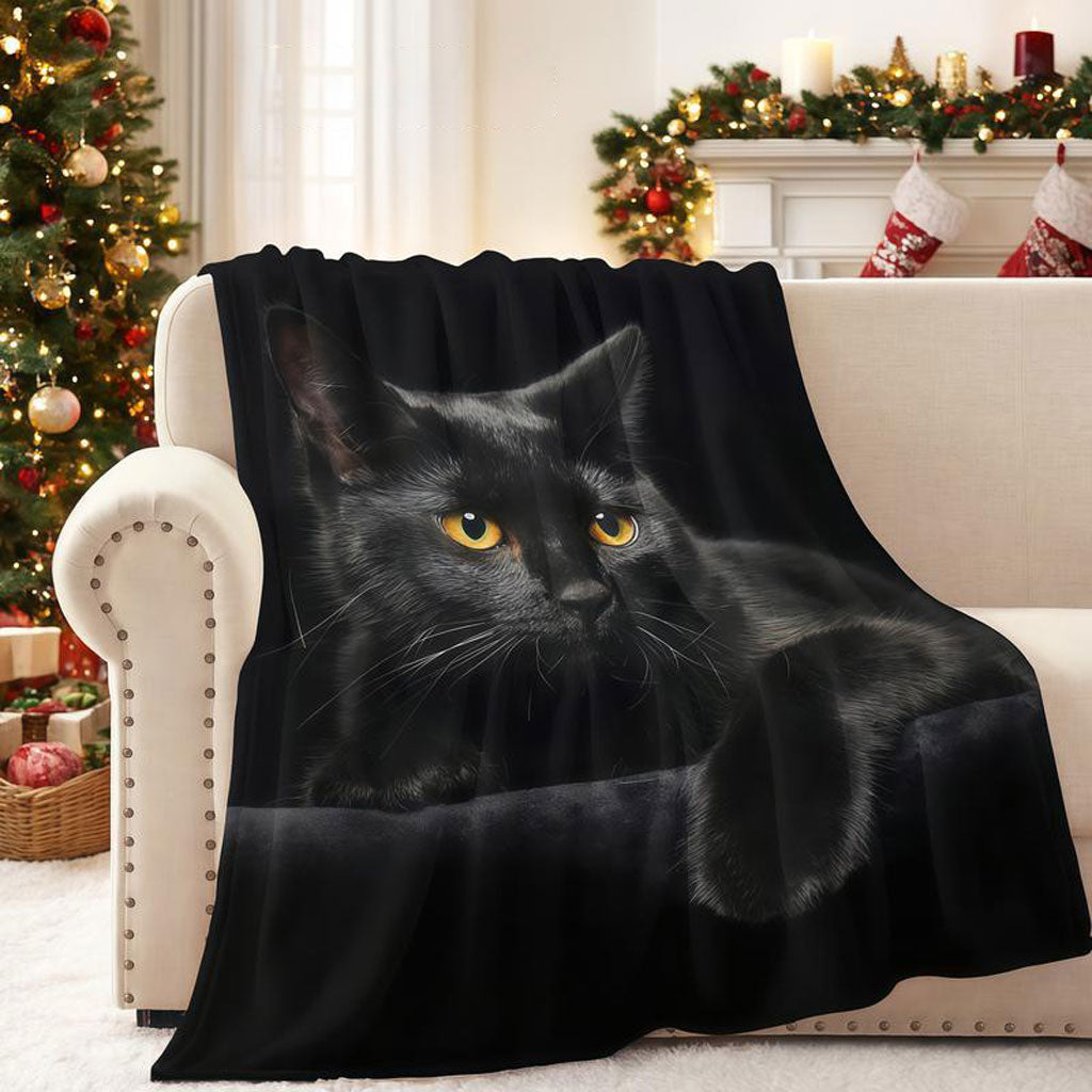Black Cat WJ2901001CL Fleece Blanket