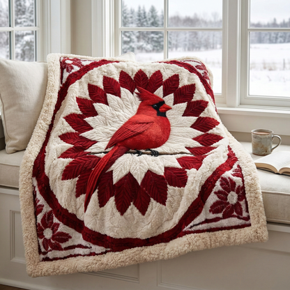 Cardinal of Hope KL2901001CL Faux Fur Throw Blanket