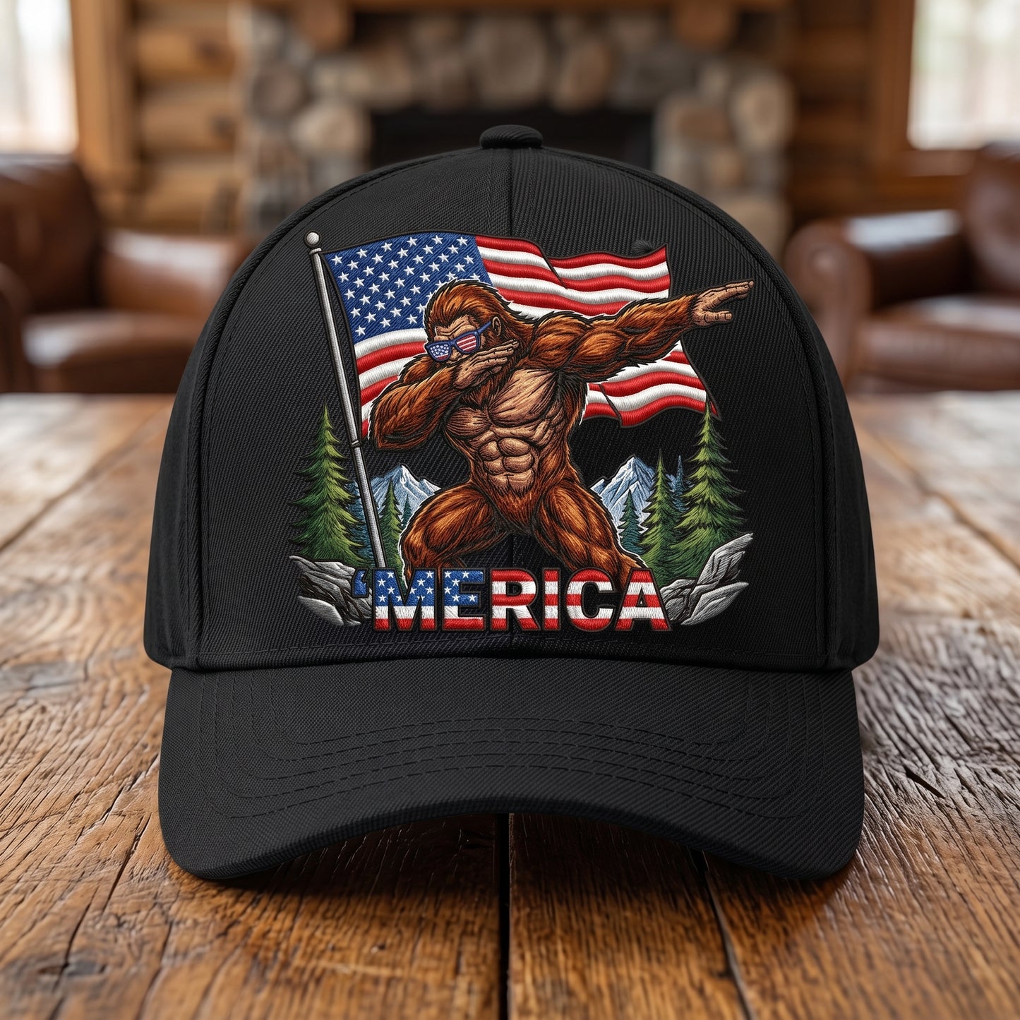Big Foot American 250th Anniversary XR0107006CL Retro Cotton Cap
