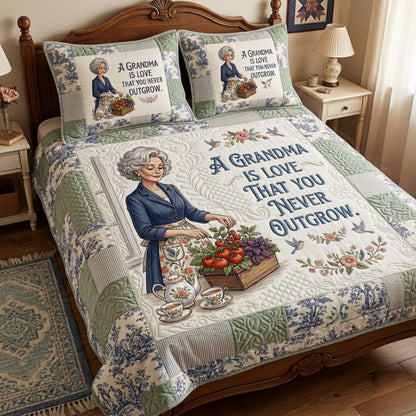Personalized Grandma Garden Love WN0404008CL Duvet Cover Set