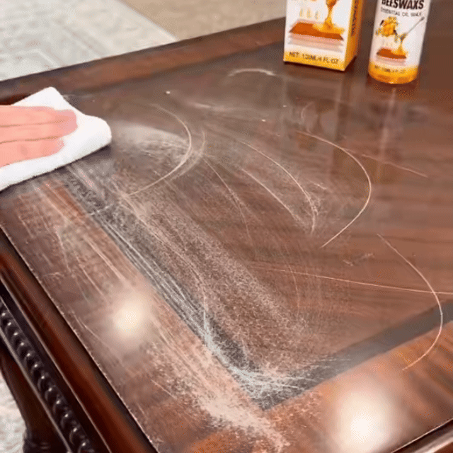 🔥SUMMER SALE 60% OFF🔥 ScratchErase Beeswax Floor Spray - Spray, Wipe & Done