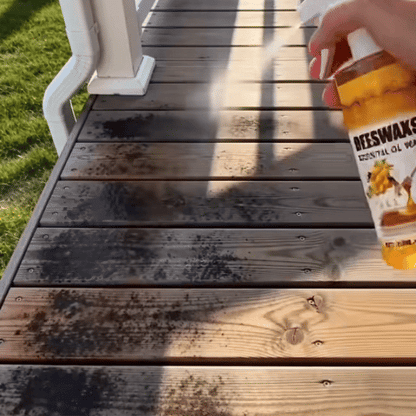 🔥 HOT SALE 60% OFF ⏰ ScratchErase Beeswax Floor Spray ✨ Restores Shine & Removes Scratches Instantly! 🧹