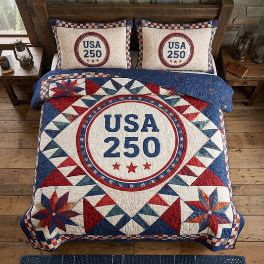 USA 250 Classic Heritage WN0404012CL Duvet Cover Set