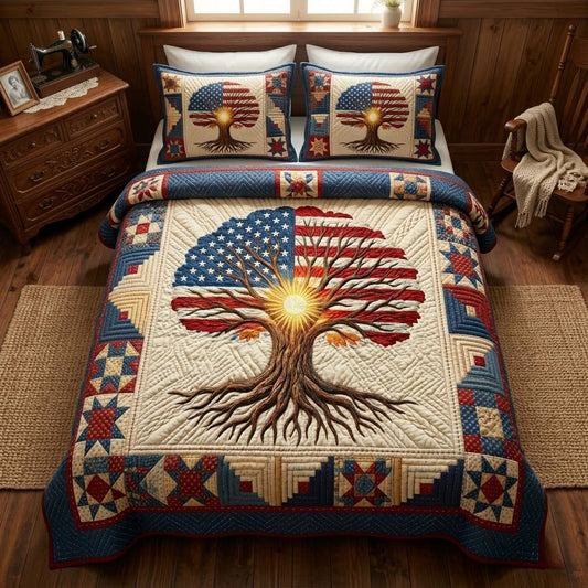 USA 250 Tree Of Freedom Heritage WN0404013CL Duvet Cover Set