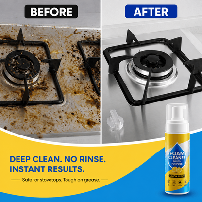 🔥Last Day 60% OFF🔥 Foam No-Rinse Cleaner - Spray, Wipe & Done