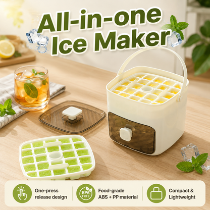 All-In-One Ice Maker & Storage Bin