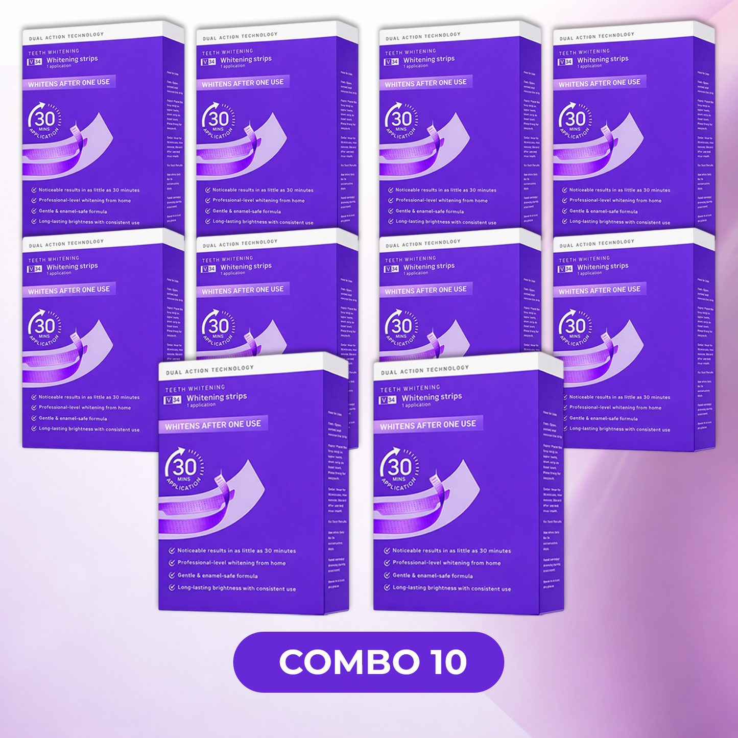 V34 Whitening Strips