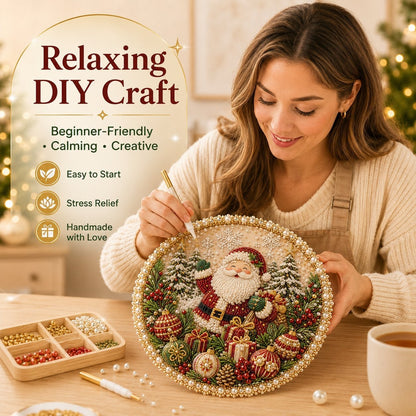 ✨ Four Seasons Pearl Wreath DIY Kit — Sparkling Seasonal Decor 💎