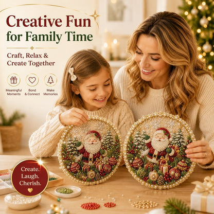 ✨ Four Seasons Pearl Wreath DIY Kit — Sparkling Seasonal Decor 💎