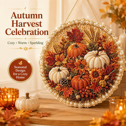 ✨ Four Seasons Pearl Wreath DIY Kit — Sparkling Seasonal Decor 💎